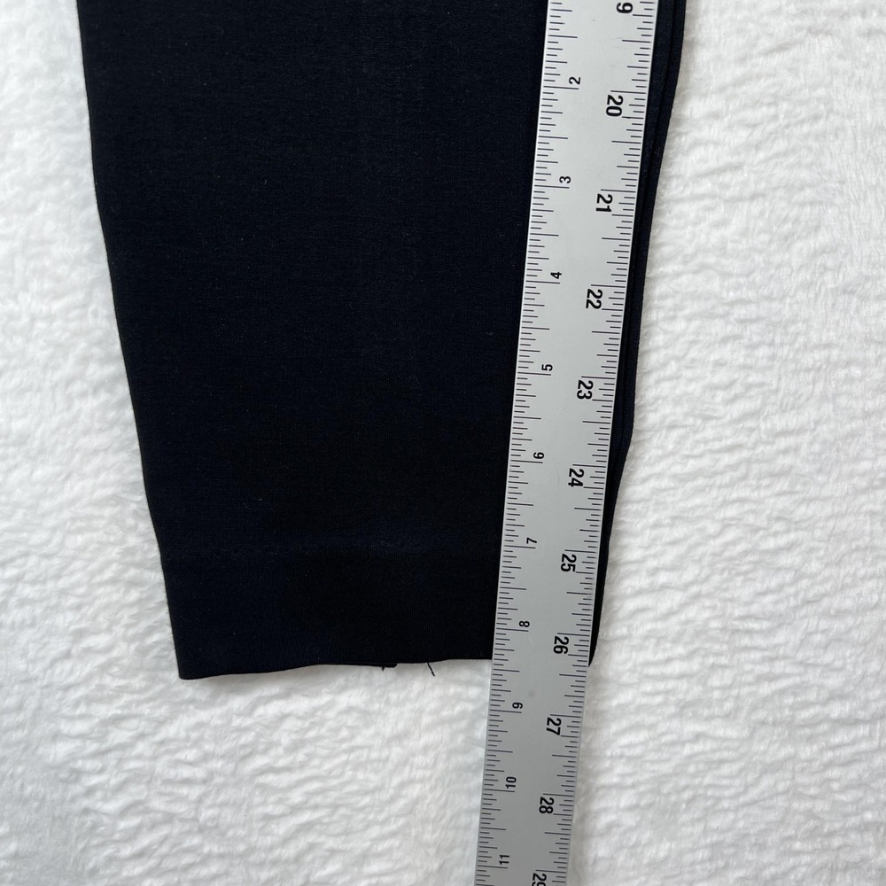 Spanx Pants Womens Medium Tall Black High Rise Skinny Leg Stretch Ponte Pull On - Picture 8 of 11